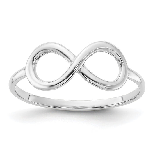 Buy Stylish 14K White Gold Infinity Band | 3mm, High-Quality Design, Affordable Price