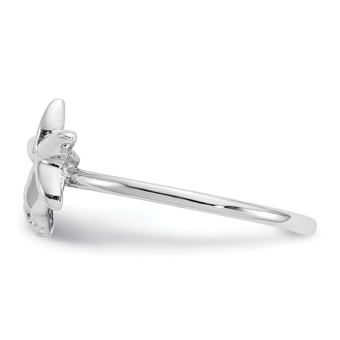Buy Stylish 14K White Gold Starfish & Sand Dollar Ring | Affordable Luxury-3
