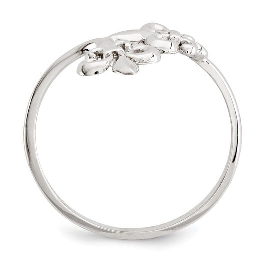 Buy Exclusive 14K White Gold Polished Fleur De Lis Ring | Stylish Value