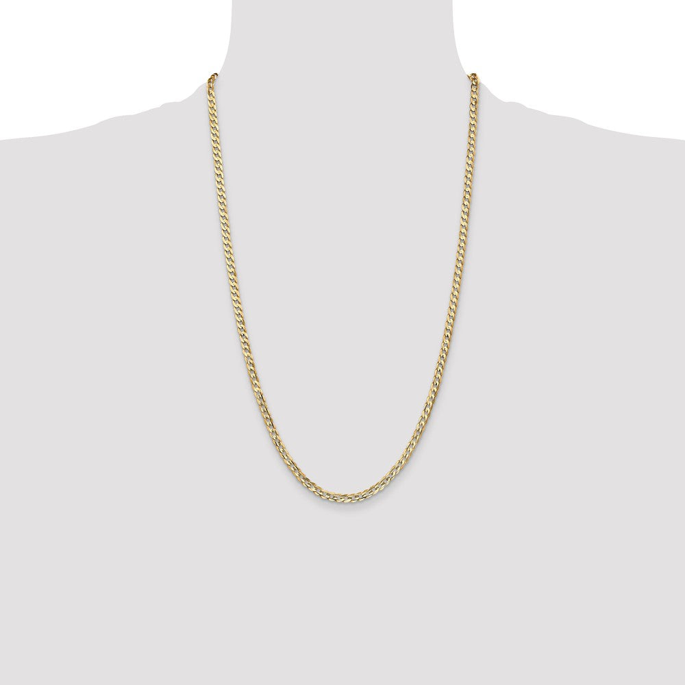 Buy 14K Gold 26-Inch 3.8mm Curb Chain - Stylish & Affordable Luxury Jewelry