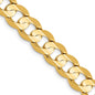 Exclusive 14K Gold 24-Inch 7.5mm Curb Chain - Stylish & Affordable Luxury!-3