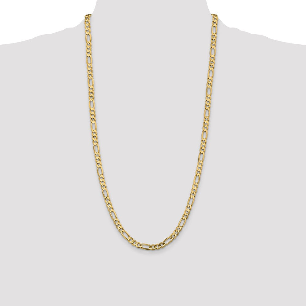 Buy Stylish 14K Gold 28-Inch Figaro Chain - 5.5mm, Affordable Luxury Accessory