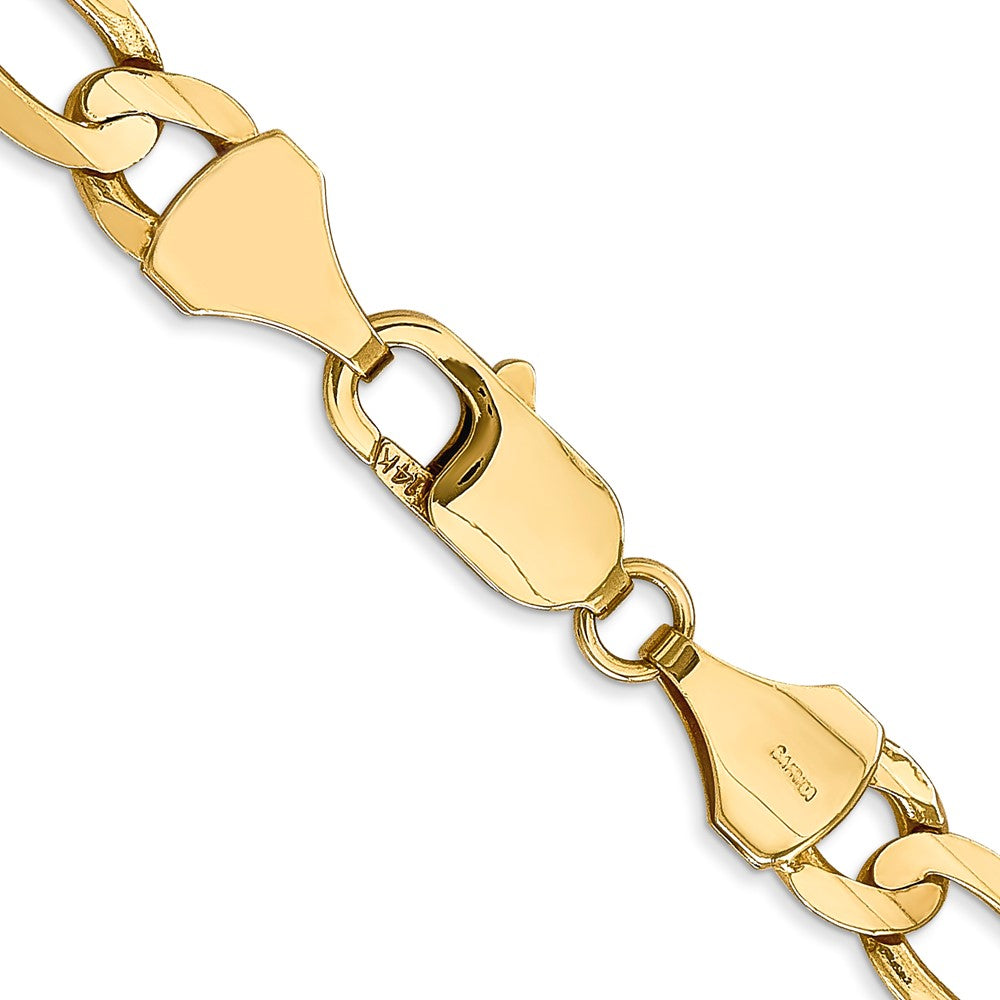 Buy Exclusive 14K Gold 22-Inch 7.5mm Figaro Chain | Stylish Lobster Clasp