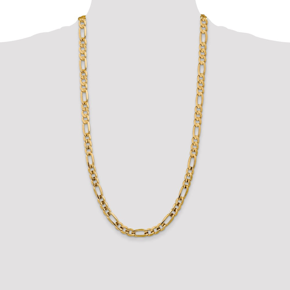 Buy Stylish 14K Gold 28-Inch Figaro Chain - 7.5mm Luxury Design