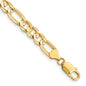 High-Quality 14K Gold 9-Inch Figaro Chain, 7.5mm - Affordable Luxury Accessory-7