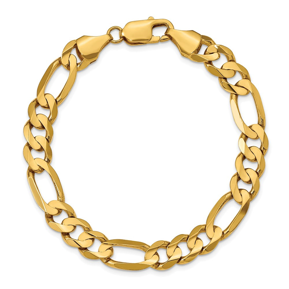 Shop Exclusive 14K Gold 9-Inch Figaro Chain - 8.75mm, Stylish & Affordable!