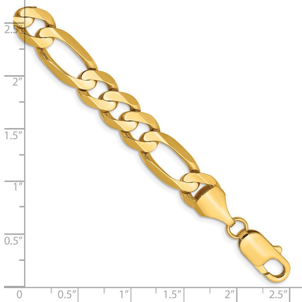 Shop Exclusive 14K Gold 9-Inch Figaro Chain - 8.75mm, Stylish & Affordable!
