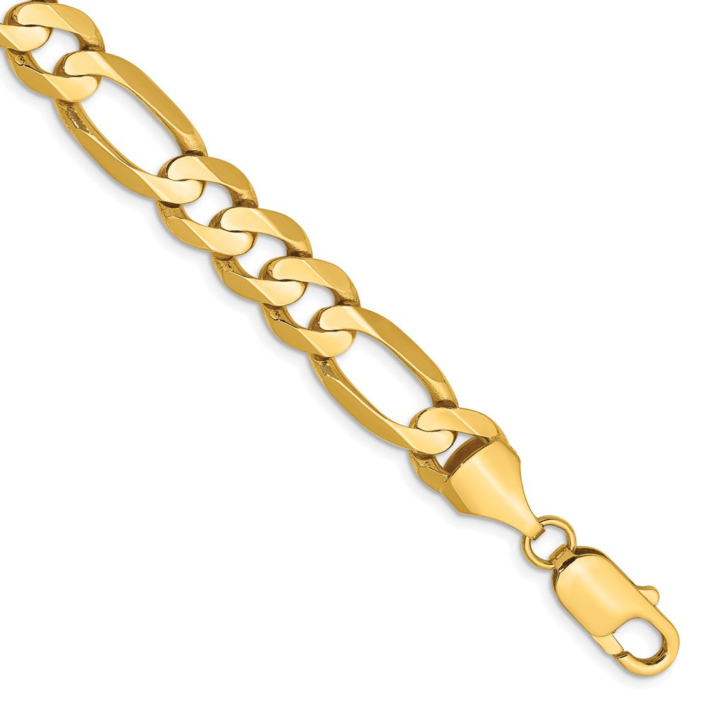 Shop Exclusive 14K Gold 9-Inch Figaro Chain - 8.75mm, Stylish & Affordable!