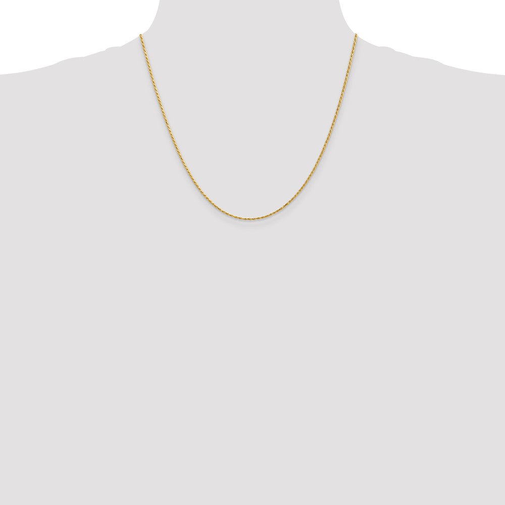 Shop Stylish 14K Gold 20-Inch Diamond-Cut Rope Chain - 1.3mm Luxury Design