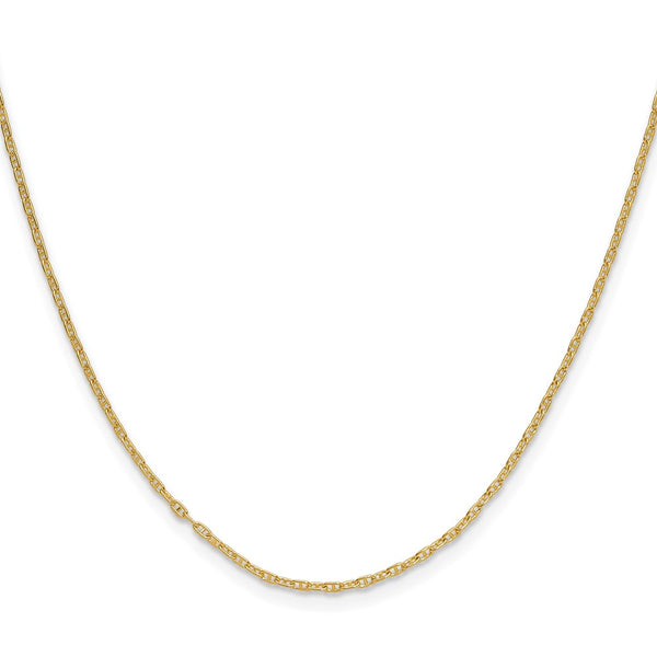 14K Gold 1.5mm Mariner Link Chain - Style GR1-1017430