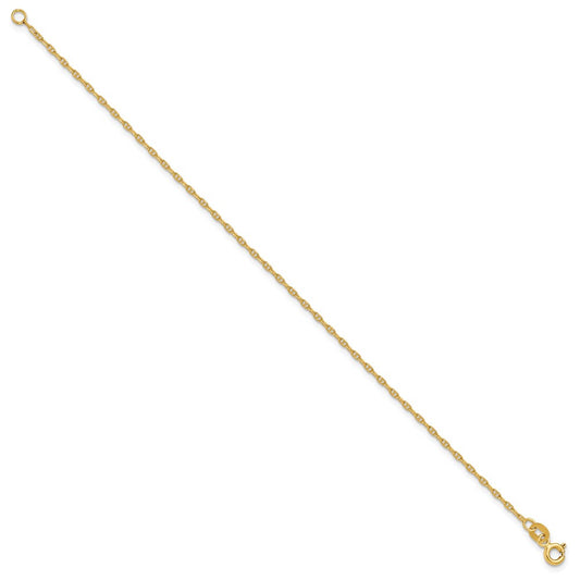Buy Stylish 14K Gold 1.5mm Mariner Link Chain - Affordable Luxury Jewelry