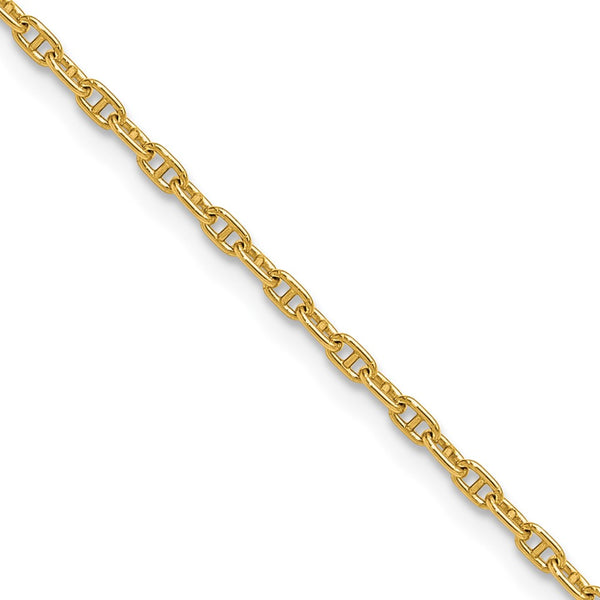 14K Gold 1.8mm Mariner Link Chain - Style GR1-1017022