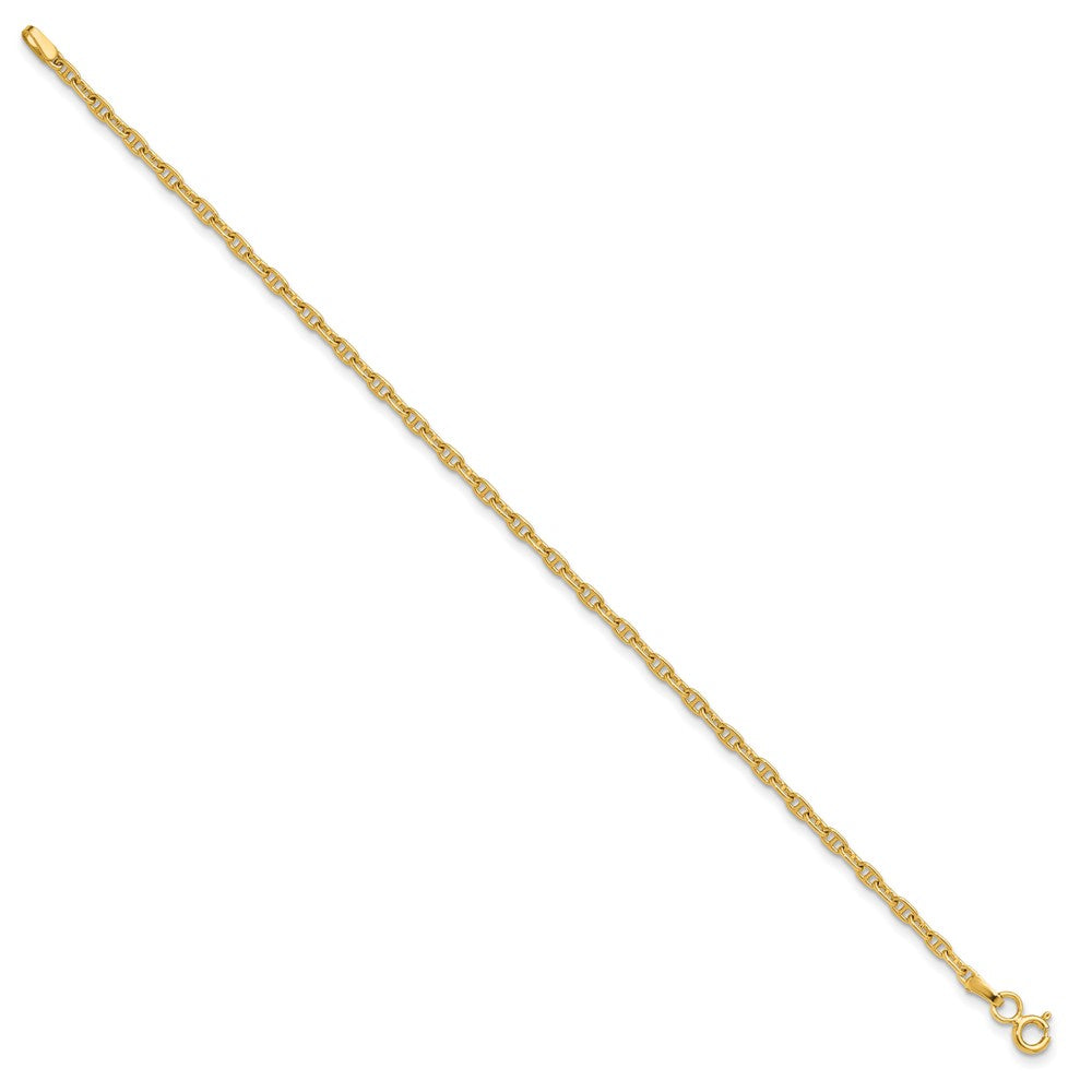 Order Stylish 14K Gold 2.35mm Mariner Link Chain - Luxury You Can Afford!