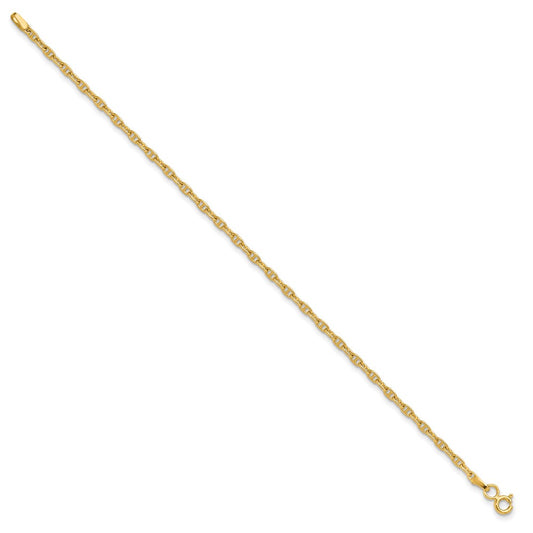 Buy Exclusive 14K Gold 2.35mm Mariner Link Chain - Stylish & Affordable Jewelry