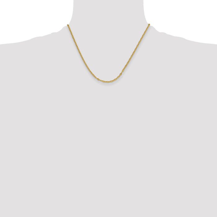 Buy Stylish 14K Gold 3.0mm Mariner Link Chain - Luxury for Less-4