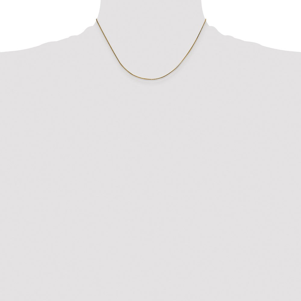 Buy 14K Gold Octagonal Snake Chain 16-Inch 0.5mm - Stylish & Affordable