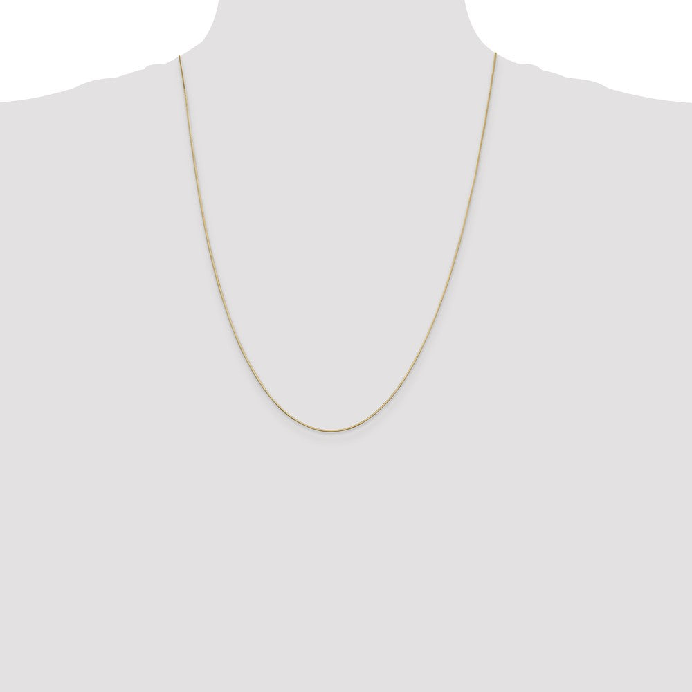 Shop Exclusive 14K Gold 24-Inch Octagonal Snake Chain - Stylish 0.6mm Design