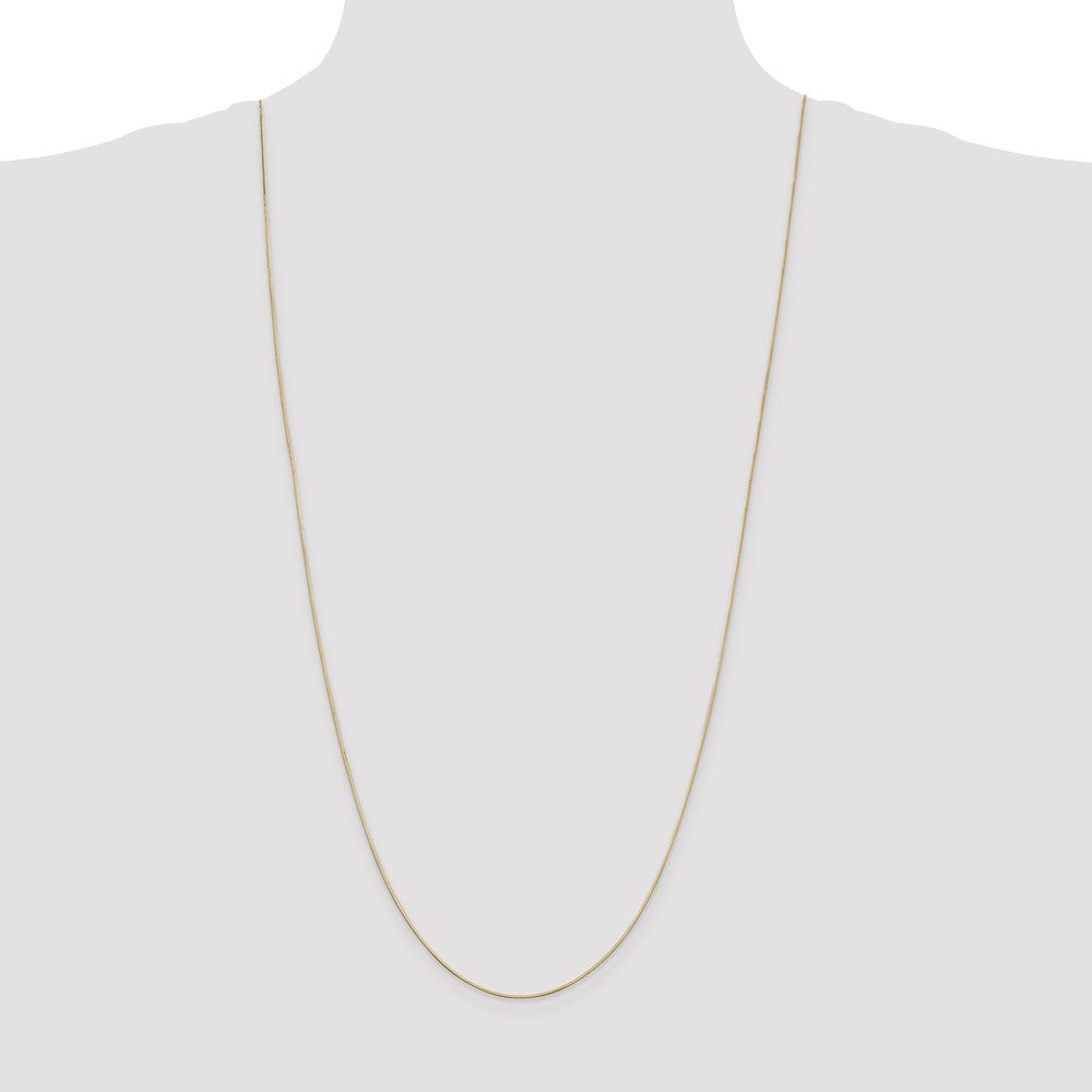 Exclusive 14K Gold 30-Inch 0.6mm Octagonal Snake Chain - Stylish & Affordable