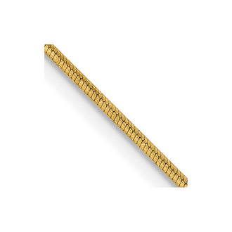 Shop Stylish 14K Gold 24-Inch 0.8mm Octagonal Snake Chain - Luxury Value!