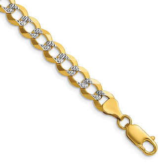 Shop 14K Gold 7.2mm Lightweight Flat Cuban Chain - Stylish Luxury Accessory