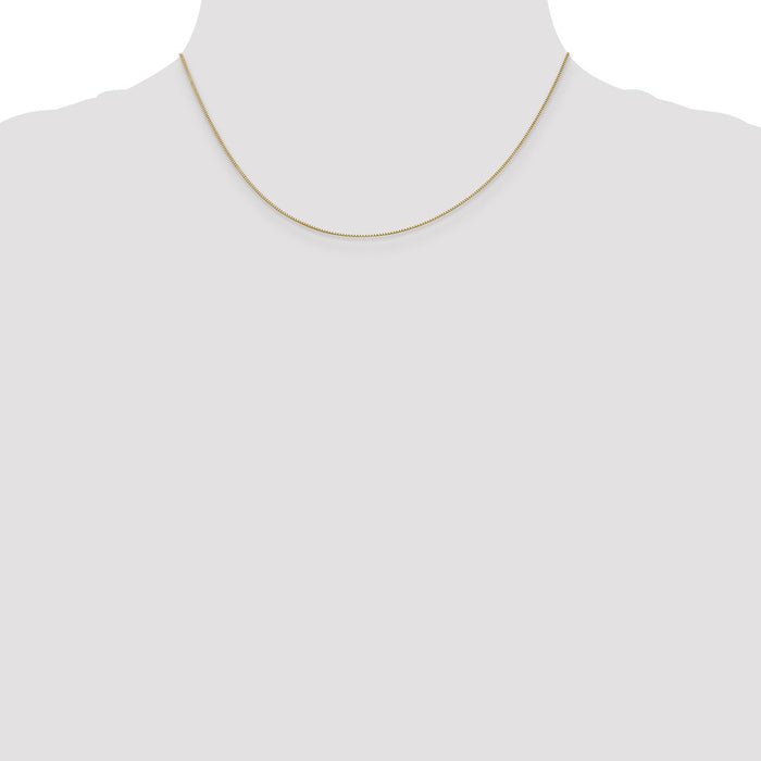 Shop Stylish 14K Gold 16-Inch Box Chain - 0.5mm, Value Quality Jewelry!-4