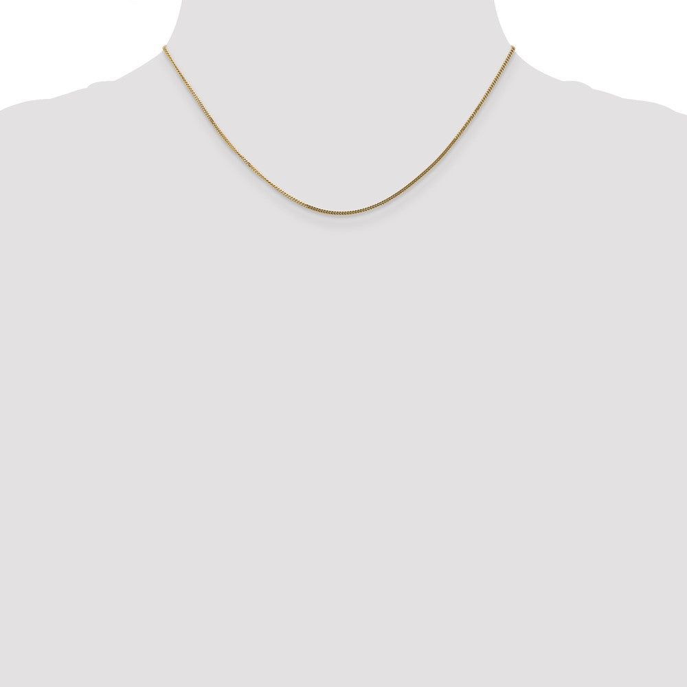 Shop Stylish 14K Gold 16-Inch Curb Chain - 1.4mm, Perfect for Pendants