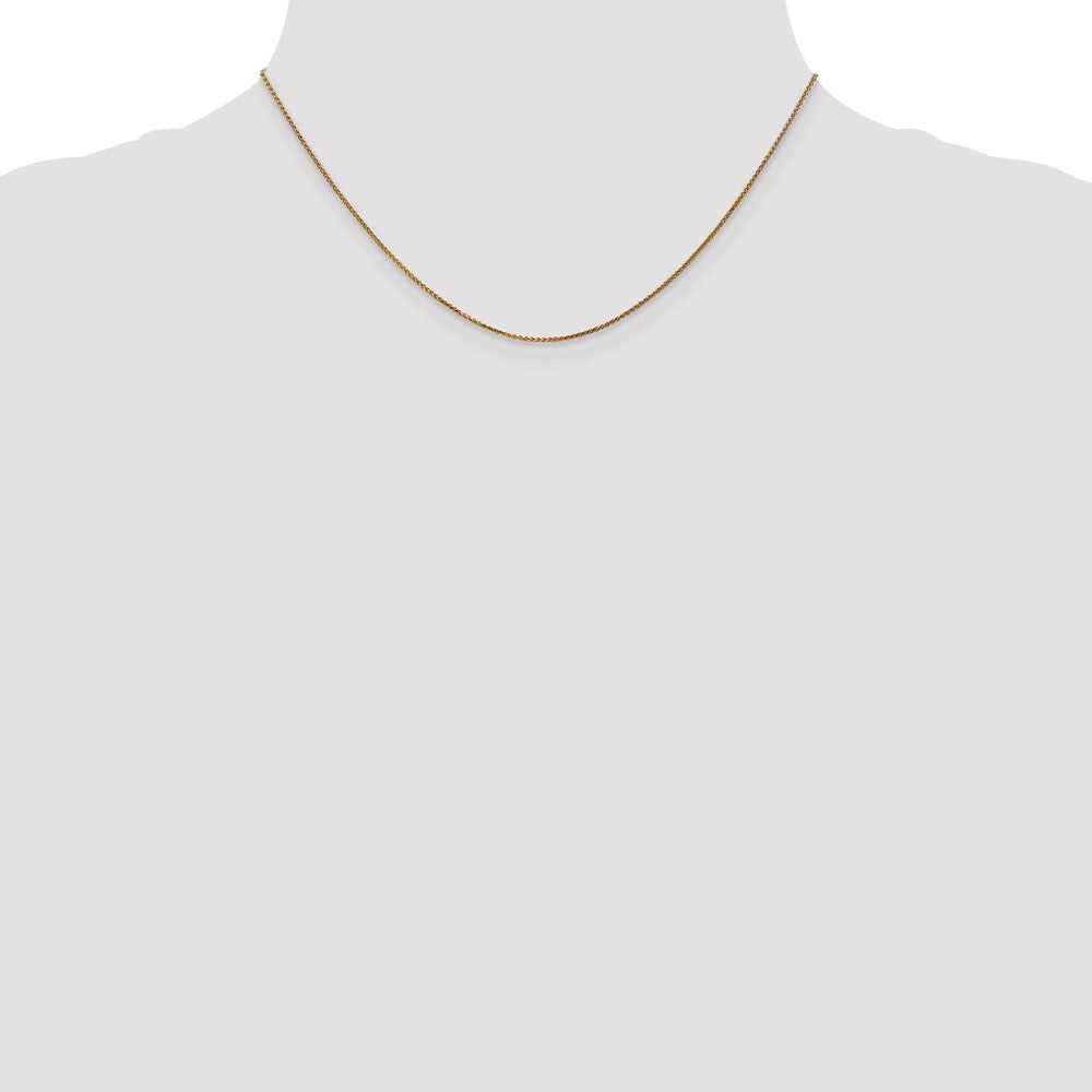 Shop Luxury 14K Gold 16-Inch Diamond-Cut Spiga Chain - 1.05mm Style