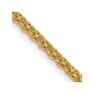 High-Quality 24-Inch 2.1mm 14K Gold Diamond-Cut Spiga Chain - Stylish Value!-2