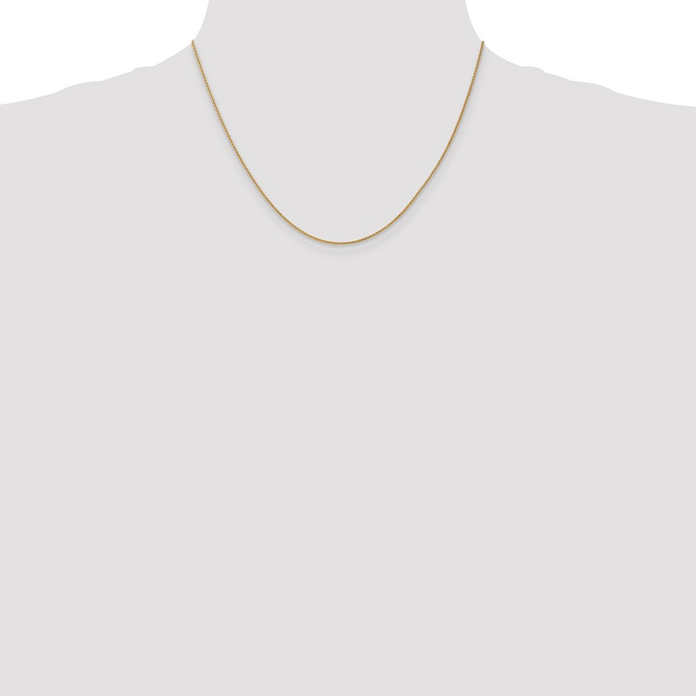 Buy Exclusive 14K Gold Spiga Chain 18-Inch, 1.05mm - Stylish & Affordable!