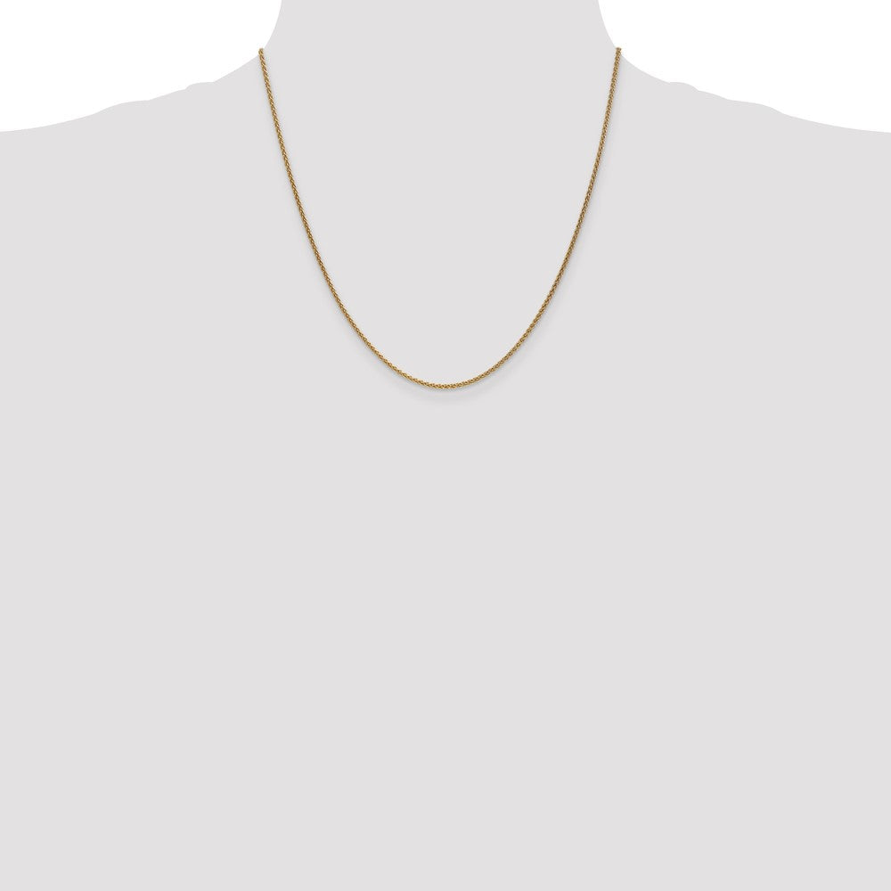 Shop Exclusive 14K Gold Spiga Chain - 20-Inch, 1.7mm, Stylish & Affordable