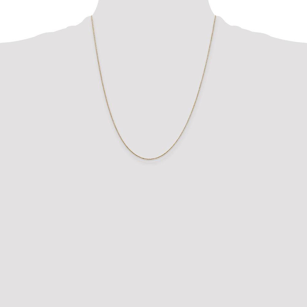 Buy Exclusive 14K Gold 22-Inch Diamond-Cut 0.6mm Chain - Stylish Value
