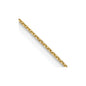 Buy Stylish 14K Gold 14-Inch Diamond-Cut Cable Chain - Affordable Luxury!-5
