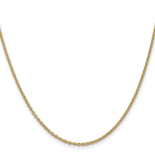 Buy Exclusive 14K Gold 30-Inch Forzantine Cable Chain - Stylish & Durable