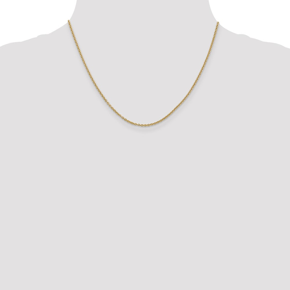 Shop Stylish 14K Gold 18-Inch Forzantine Chain - 1.8mm, High-Quality Design