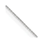 Buy Exclusive 14K White Gold 13-Inch Cable Chain - Stylish 0.75mm Pendant-1