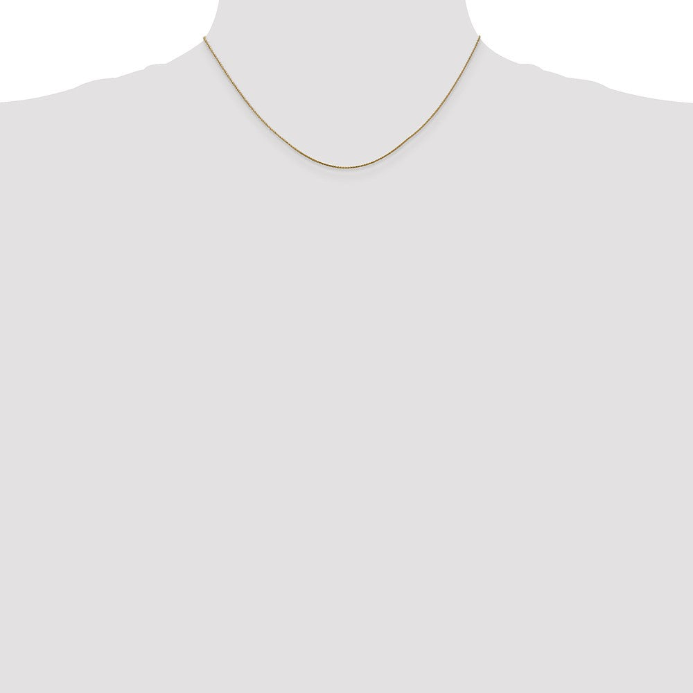 Buy Exclusive 14K Gold 16-Inch .85mm Diamond-Cut Spiga Chain - Stylish Luxury!