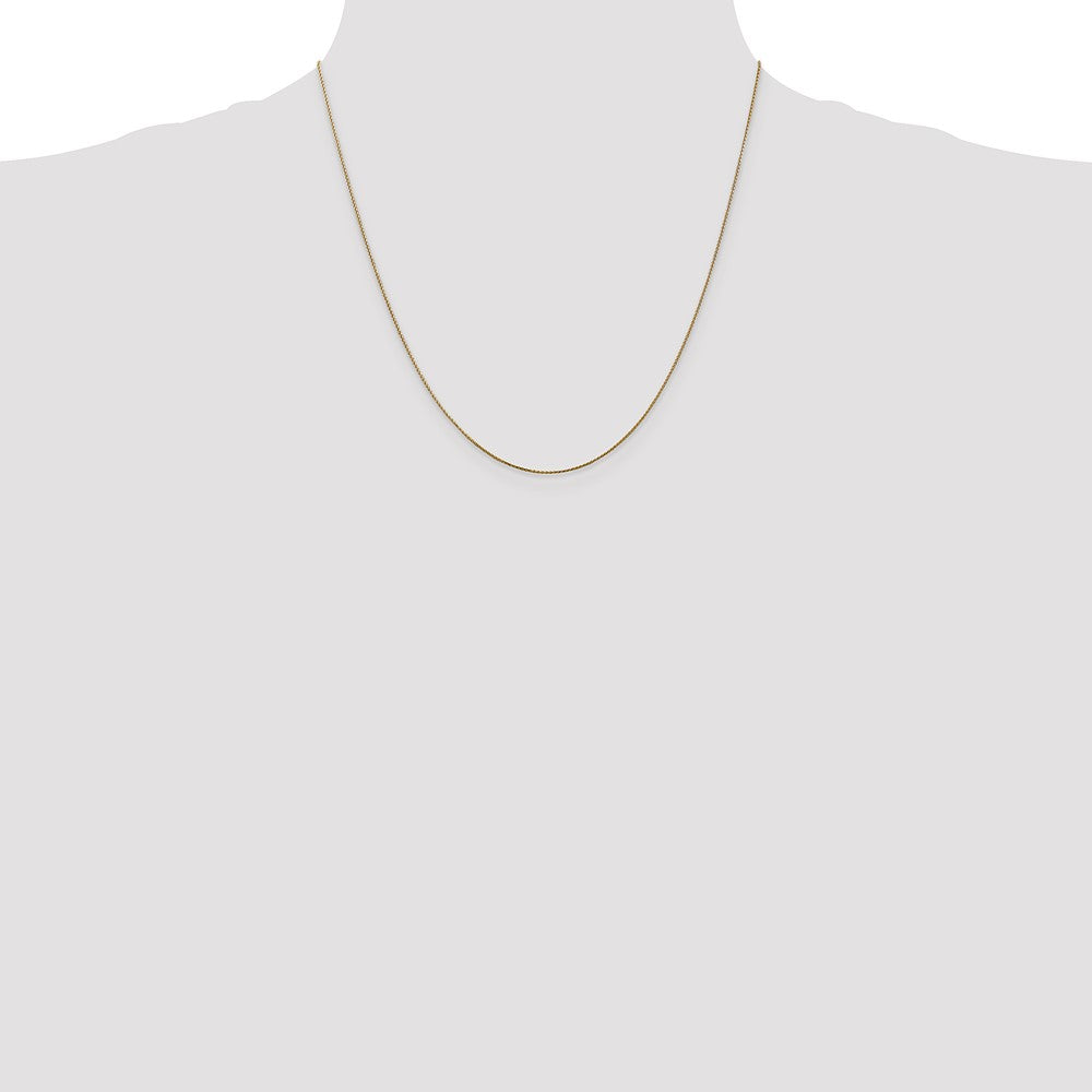 Buy Exclusive 14K Gold 20-Inch .85mm Diamond-Cut Spiga Chain - Stylish Value!