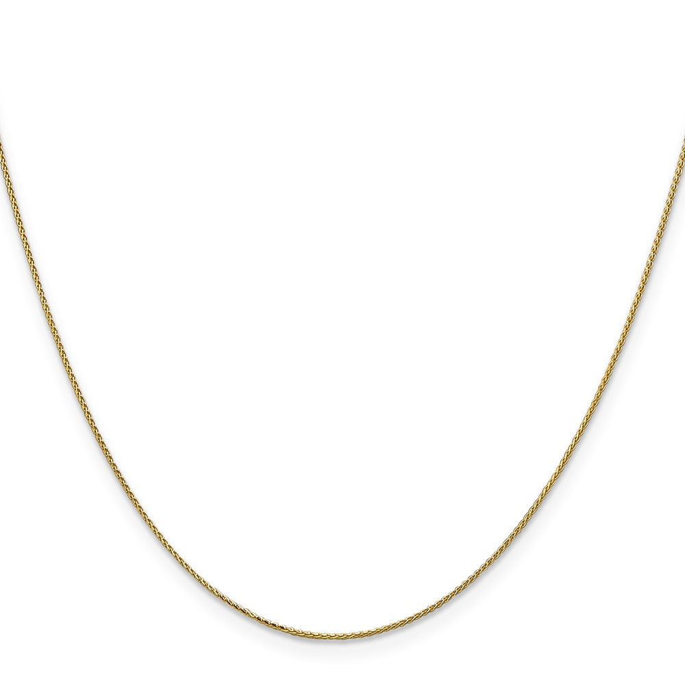 Buy Stylish 14K Gold 24-Inch Diamond-Cut Spiga Chain - 0.85mm, Luxury Design