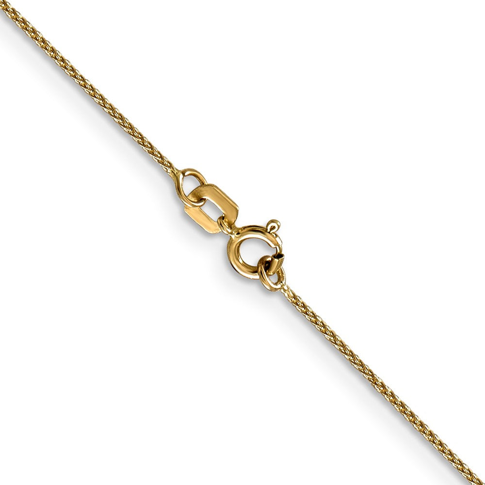 Buy Stylish 14K Gold 24-Inch Diamond-Cut Spiga Chain - 0.85mm, Luxury Design
