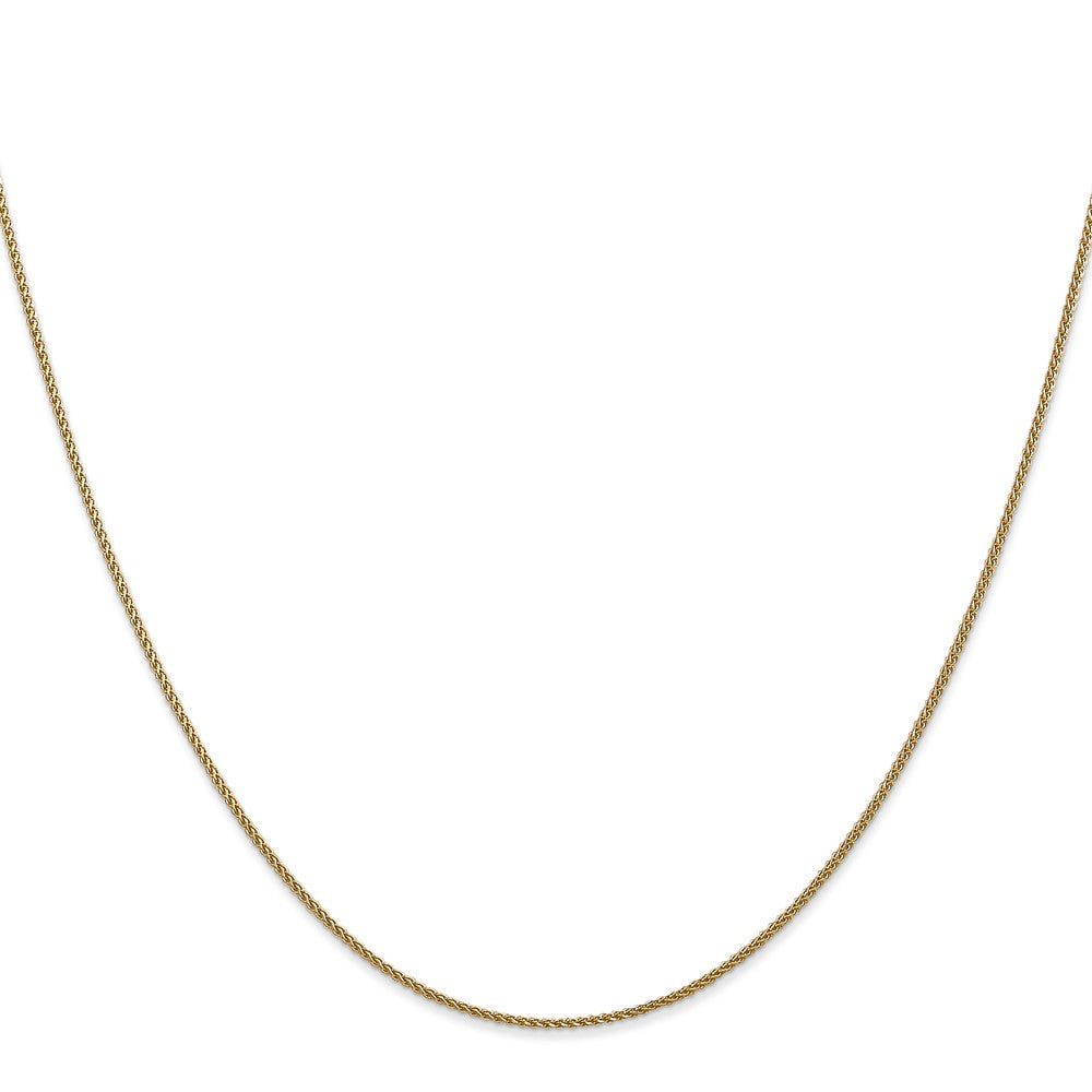 Exclusive 14K Gold 16-Inch Diamond-Cut Spiga Chain - Stylish & Affordable