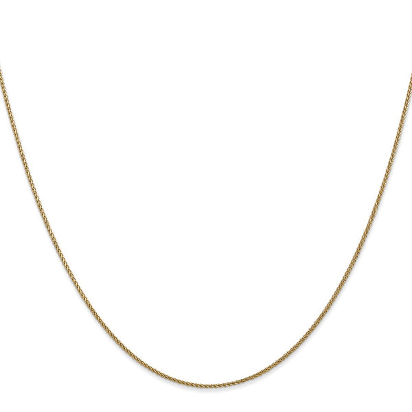 30-Inch 14K Gold Diamond-Cut Spiga Chain - Style GR1-1006750