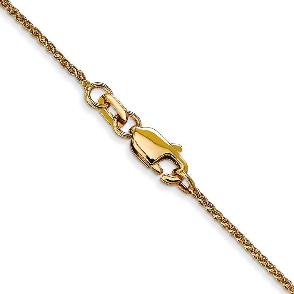 Buy Exclusive 14K Gold 26-Inch Diamond-Cut Spiga Chain - Stylish & Durable!