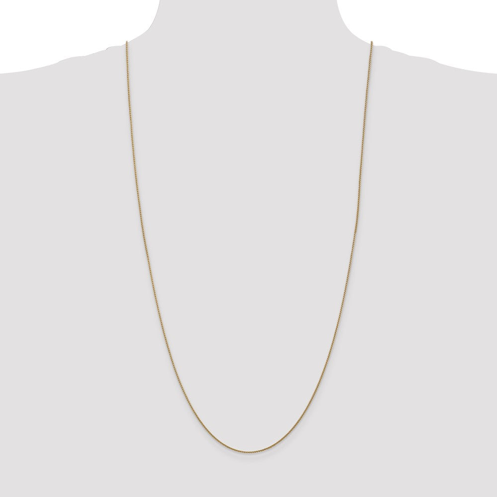 High-Quality 30-Inch 14K Gold Diamond-Cut Spiga Chain - Stylish Value!