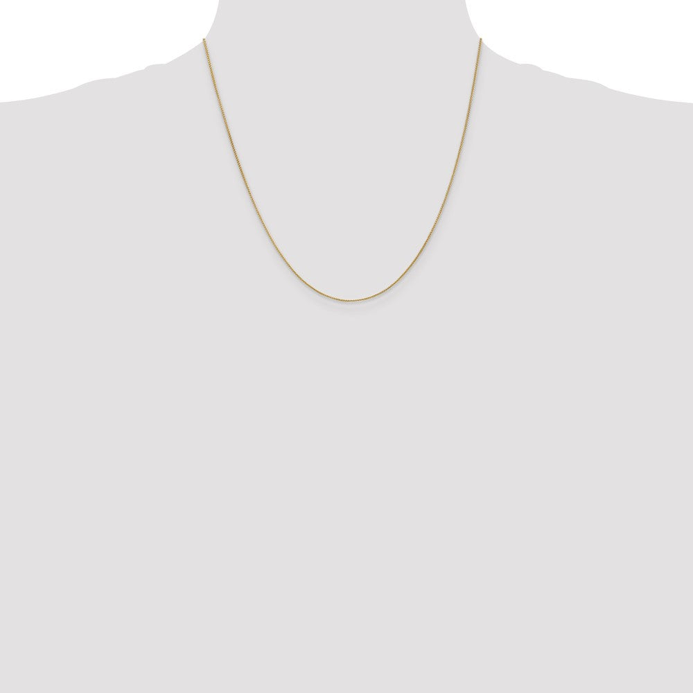 High-Quality 14K Gold 20-Inch .85mm Spiga Chain - Stylish & Affordable!
