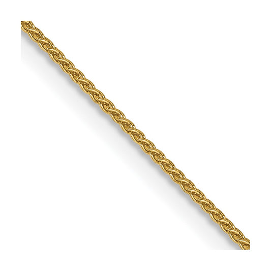 High-Quality 14K Gold 20-Inch .85mm Spiga Chain - Stylish & Affordable!