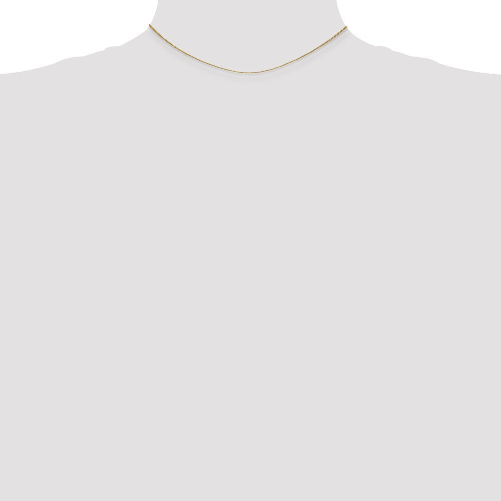 Shop 14K Gold 14-Inch .85mm Spiga Chain - Stylish & Affordable Luxury Jewelry