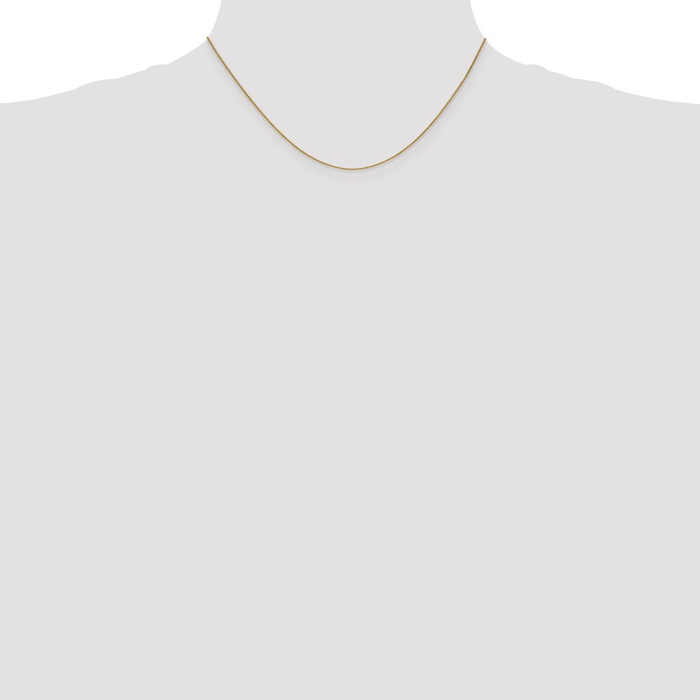 Shop Stylish 14K Gold 16-Inch .85mm Spiga Chain with Lobster Clasp - Affordable!