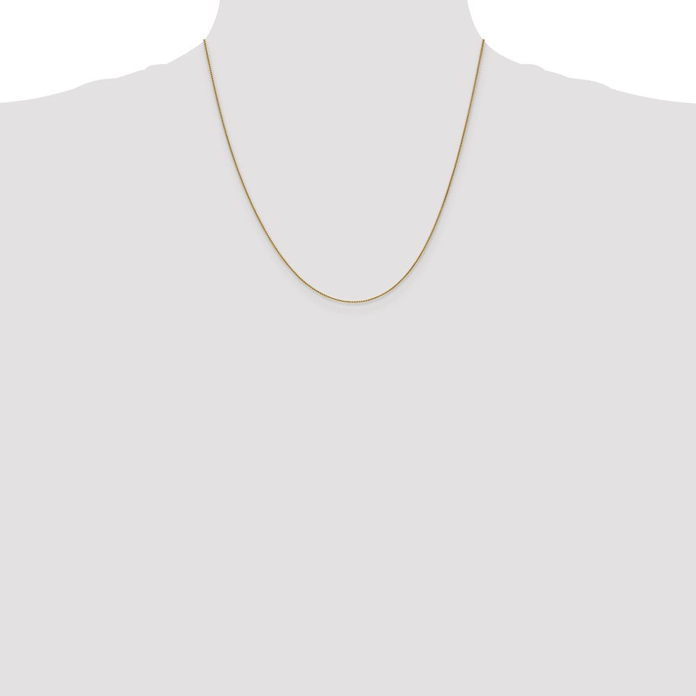 Buy Stylish 14K Gold 20-Inch .85mm Spiga Chain - Luxury Lobster Clasp