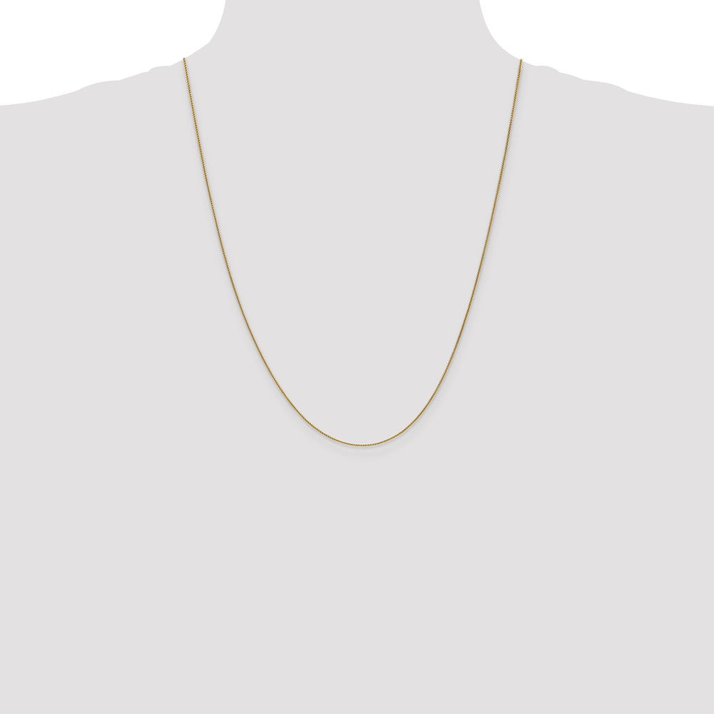 Buy Stylish 14K Gold .85mm Spiga Chain - 24-Inch Luxury Jewelry Piece