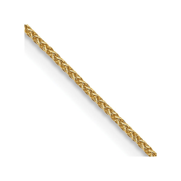 30-Inch .85mm 14K Gold Spiga Chain with Lobster Clasp